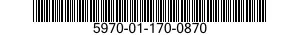 5970-01-170-0870  5970011700870 011700870