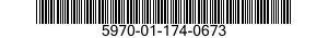 5970-01-174-0673 INSULATION SLEEVING,ELECTRICAL 5970011740673 011740673