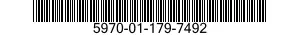 5970-01-179-7492 SLEEVING,TEXTILE,ELECTRICAL 5970011797492 011797492