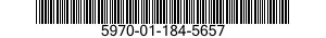 5970-01-184-5657  5970011845657 011845657