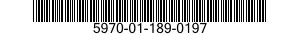 5970-01-189-0197  5970011890197 011890197