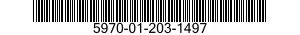 5970-01-203-1497  5970012031497 012031497
