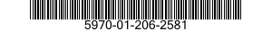 5970-01-206-2581  5970012062581 012062581