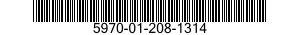 5970-01-208-1314 INSULATOR,BUSHING 5970012081314 012081314