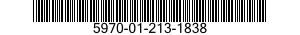 5970-01-213-1838 INSULATOR,PLATE 5970012131838 012131838