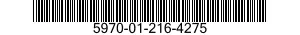 5970-01-216-4275 INSULATOR 5970012164275 012164275