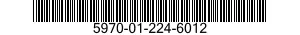 5970-01-224-6012  5970012246012 012246012