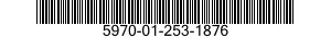 5970-01-253-1876 INSULATION SLEEVING,ELECTRICAL 5970012531876 012531876