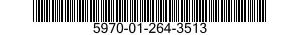 5970-01-264-3513 INSULATOR 5970012643513 012643513