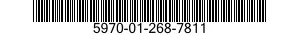 5970-01-268-7811 SLEEVING,TEXTILE,ELECTRICAL 5970012687811 012687811