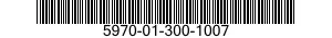 5970-01-300-1007  5970013001007 013001007