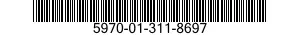 5970-01-311-8697 INSULATOR,PLATE 5970013118697 013118697