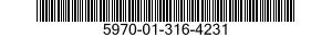 5970-01-316-4231 INSULATION BLANKET,ELECTRICAL 5970013164231 013164231