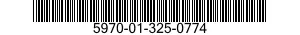 5970-01-325-0774  5970013250774 013250774