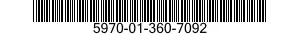 5970-01-360-7092 INSULATION SLEEVING,ELECTRICAL 5970013607092 013607092