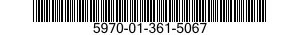 5970-01-361-5067 INSULATOR,PLATE 5970013615067 013615067