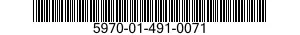 5970-01-491-0071 INSULATOR,FEEDTHRU 5970014910071 014910071