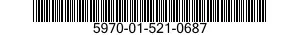 5970-01-521-0687 INSULATOR,DISK 5970015210687 015210687