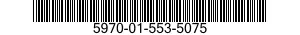 5970-01-553-5075 SLEEVING,TEXTILE,ELECTRICAL 5970015535075 015535075