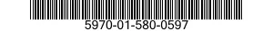 5970-01-580-0597 INSULATOR,FEEDTHRU 5970015800597 015800597