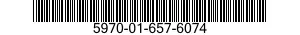 5970-01-657-6074 INSULATOR,DISK 5970016576074 016576074