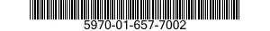 5970-01-657-7002 INSULATION SLEEVING,ELECTRICAL,SPECIAL PURPOSE 5970016577002 016577002