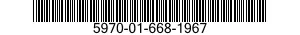 5970-01-668-1967 INSULATOR,PLATE 5970016681967 016681967