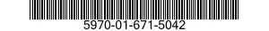 5970-01-671-5042 INSULATOR,SPACER 5970016715042 016715042