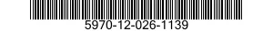 5970-12-026-1139  5970120261139 120261139