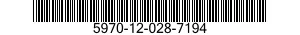 5970-12-028-7194 INSULATION SHEET 5970120287194 120287194