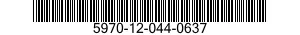 5970-12-044-0637  5970120440637 120440637