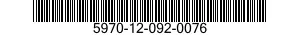 5970-12-092-0076  5970120920076 120920076