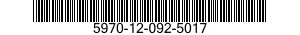 5970-12-092-5017  5970120925017 120925017