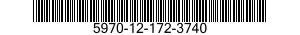 5970-12-172-3740 INSULATOR,BUSHING 5970121723740 121723740