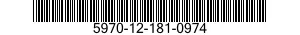 5970-12-181-0974 MOUNTING PAD,ELECTRICAL-ELECTRONIC COMPONENT 5970121810974 121810974