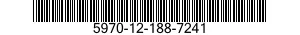 5970-12-188-7241 INSULATOR,DISK 5970121887241 121887241