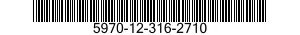5970-12-316-2710 INSULATOR,PLATE 5970123162710 123162710