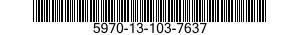 5970-13-103-7637 INSULATOR,DISK: 5970131037637 131037637