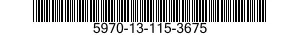 5970-13-115-3675 INSULATION SHEET,ELECTRICAL 5970131153675 131153675