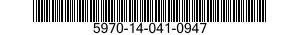 5970-14-041-0947 INSULATOR,BUSHING 5970140410947 140410947