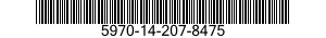 5970-14-207-8475  5970142078475 142078475