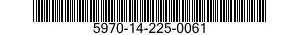 5970-14-225-0061  5970142250061 142250061