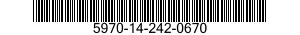 5970-14-242-0670  5970142420670 142420670