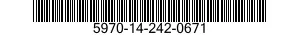 5970-14-242-0671  5970142420671 142420671