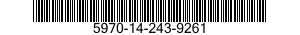 5970-14-243-9261  5970142439261 142439261