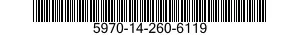 5970-14-260-6119  5970142606119 142606119