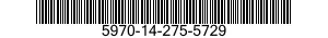 5970-14-275-5729  5970142755729 142755729