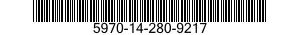 5970-14-280-9217 SLEEVING,TEXTILE,ELECTRICAL 5970142809217 142809217