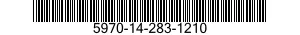 5970-14-283-1210  5970142831210 142831210