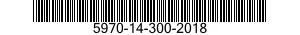 5970-14-300-2018 SLEEVING,TEXTILE,ELECTRICAL 5970143002018 143002018